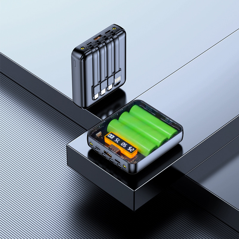 DIY Kit 3Pcs 18650 Battery Box With 4-Wire Interfaces LED Digital Display Portable Battery Charge Storage Case