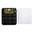 DIY Kit 3Pcs 18650 Battery Box With 4-Wire Interfaces LED Digital Display Portable Battery Charge Storage Case