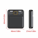 DIY 3 Slots 18650 Power Bank Housing DC 5V/2A Battery Storage Boxes USB MICRO TYPE-C Digital Battery Cases Holder