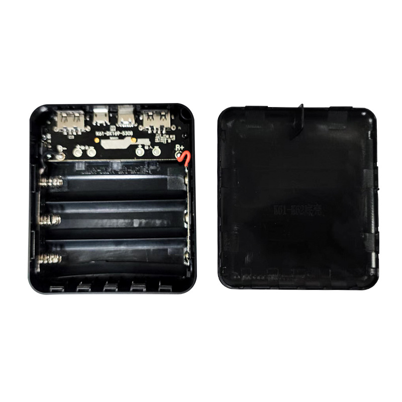 DIY 3 Slots 18650 Power Bank Housing DC 5V/2A Battery Storage Boxes USB MICRO TYPE-C Digital Battery Cases Holder