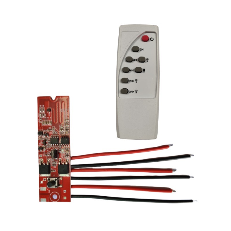 3.2 - 3.7V Solar Street Lamp Controller Circuit Board of PIR Human Body Induction Solar Lamp with Remote Control Function