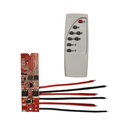3.2 - 3.7V Solar Street Lamp Controller Circuit Board of PIR Human Body Induction Solar Lamp with Remote Control Function