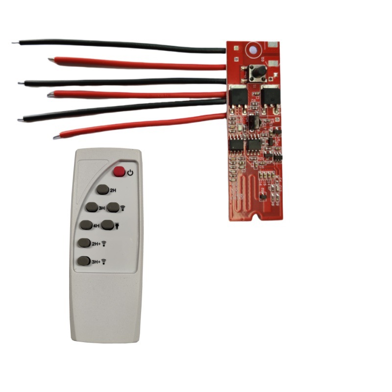 3.2 - 3.7V Solar Street Lamp Controller Circuit Board of PIR Human Body Induction Solar Lamp with Remote Control Function