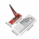 3.2 - 3.7V Solar Street Lamp Controller Circuit Board of PIR Human Body Induction Solar Lamp with Remote Control Function