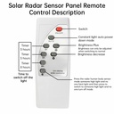 3.2V3.7V Solar Street Lamp Controller Circuit Board of PIR Human Body Induction Solar Lamp with Remote Control Function
