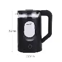 SOKANY 2.3L 2000W High-power Electric Kettle Household Food-grade Stainless Steel Double-layer Thermal Insulation Electric Kettle