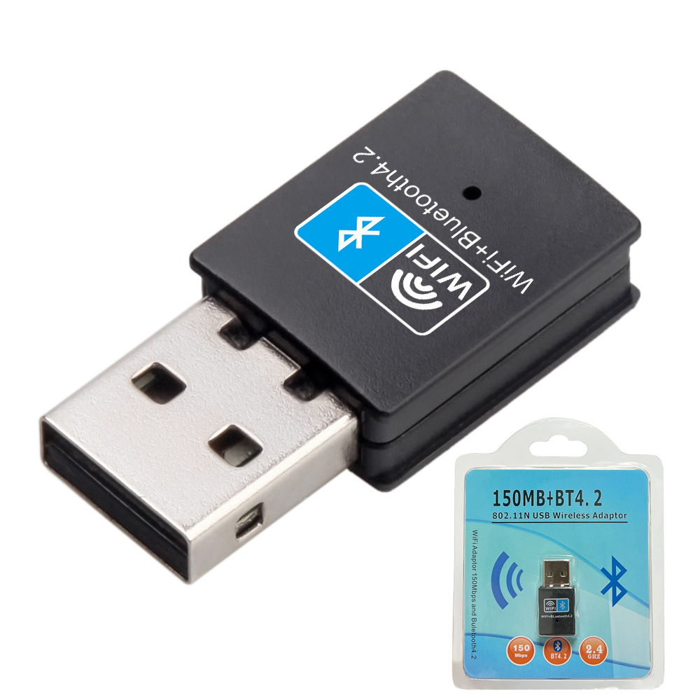 150M USB wireless network card Bluetooth two-in-one WIFI+BT4.2 dual-use network adapter