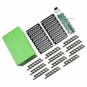 48V 12AH Battery Storage Box 6X14 18650 Holder 13S 30A BMS with Welding Nickel DIY Lithium Battery Battery Storage Box (Battery not include)