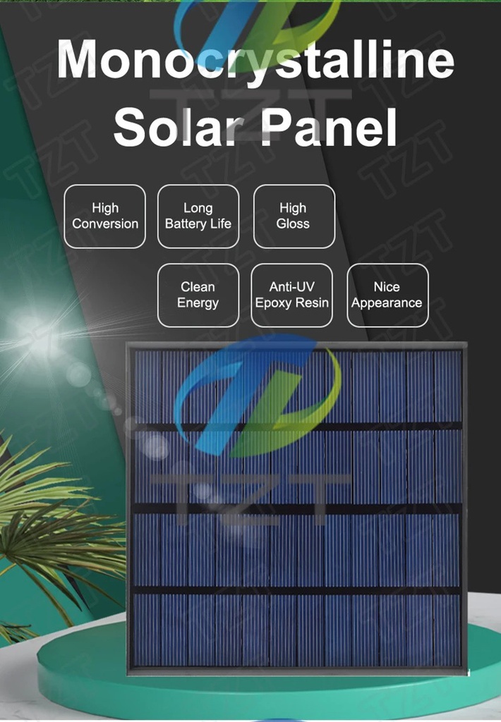 12V 250mA 3W solar panel 145*145MM DIY solar panel