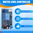 XH-M203 Full Automatic Water Level Controller Pump Switch Module AC/DC 12V Relay