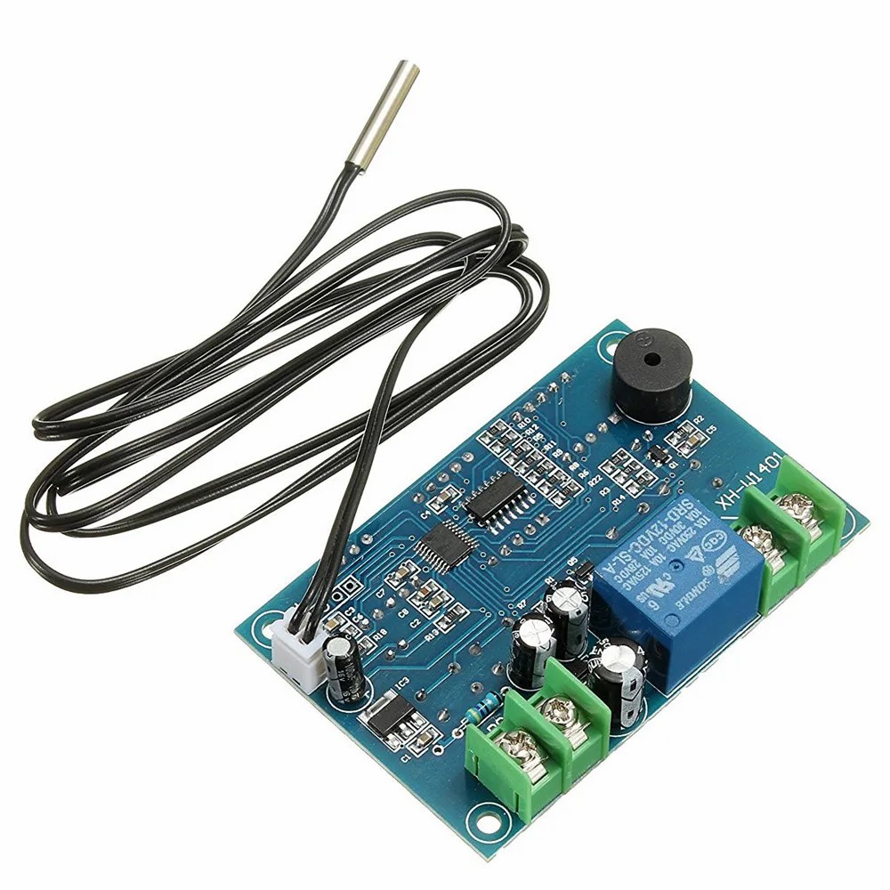 XH-W1401 DC12 intelligent digital display thermostat temperature controller upper and lower limit setting three windows synchronous display