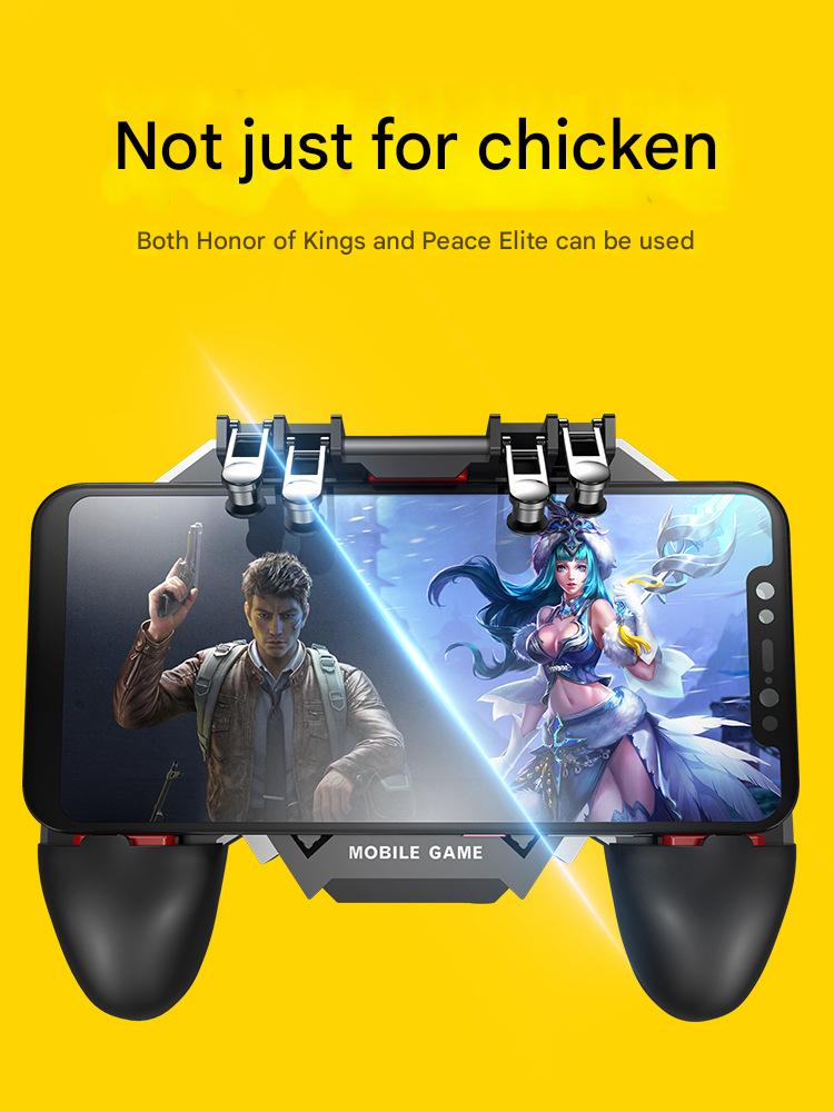 MEMO AK77 Game Trigger Phone Cooler Fan Game Controller Pubg Controller Mobile Trigger Shooter Joystick with Fan