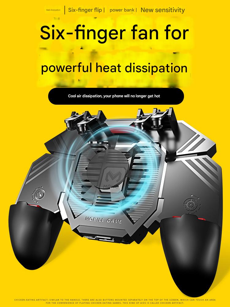 MEMO AK77 Game Trigger Phone Cooler Fan Game Controller Pubg Controller Mobile Trigger Shooter Joystick with Fan