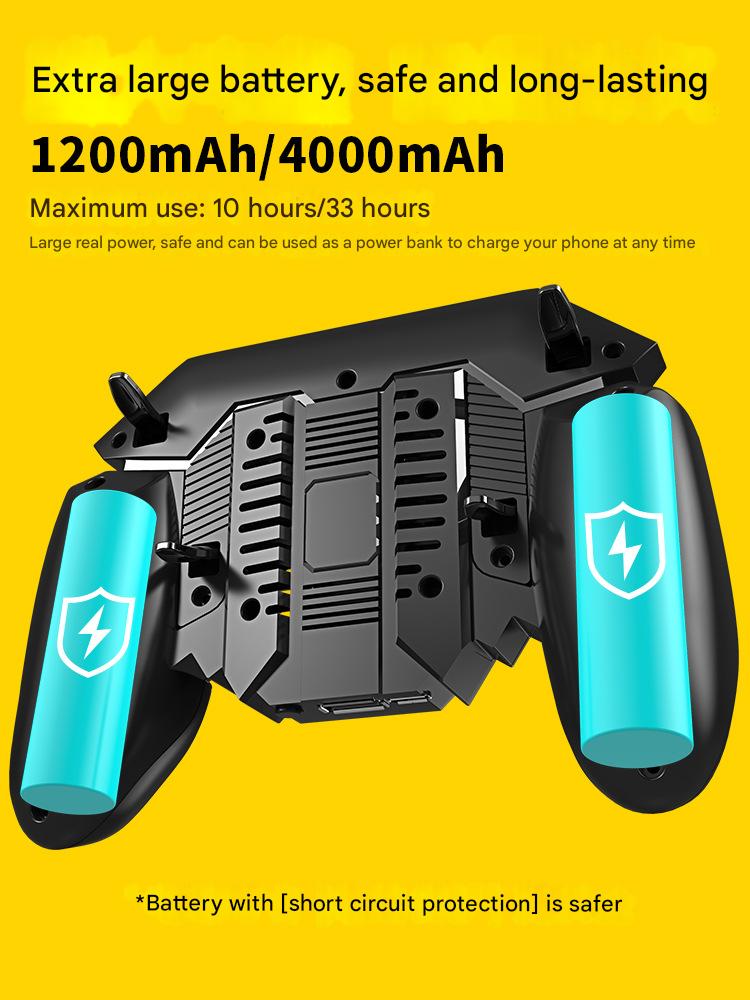 MEMO AK77 Game Trigger Phone Cooler Fan Game Controller Pubg Controller Mobile Trigger Shooter Joystick with Fan
