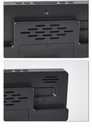 Multifunctional LED dual alarm clock with temperature and date display