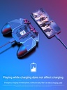MEMO AK77 Game Trigger Phone Cooler Fan Game Controller Pubg Controller Mobile Trigger Shooter Joystick with Fan