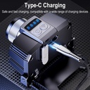 Rechargeable LED Headlight with Motion Sensor 3 Modes Work Light