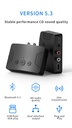 Bluetooth 5.3 Audio Receiver RCA 3.5mm AUX U-Disk USB Stereo Music Wireless Adapter