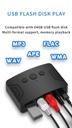 Bluetooth 5.3 Audio Receiver RCA 3.5mm AUX U-Disk USB Stereo Music Wireless Adapter