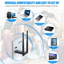 300Mbps 2.4G USB Wireless WiFi Repeater Extender Router WiFi Signal Amplifier Booster