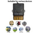 RF 433Mhz Wireless Remote Control Switch AC 90-245V 30A High Current Relay Receiver With Remote
