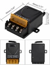 RF 433Mhz Wireless Remote Control Switch AC 90-245V 30A High Current Relay Receiver With Remote
