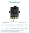 RF 433Mhz Wireless Remote Control Switch DC12-72V 30A High Current Relay Receiver With Remote