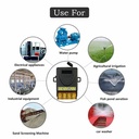 RF 433Mhz Wireless Remote Control Switch DC12-72V 30A High Current Relay Receiver With Remote