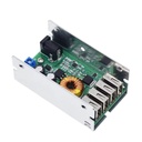DC-DC DC 9-36V to 5V 5A Step Down Buck Converter Power Supply Module Voltage Regulator Transformer Board 4 USB with Case