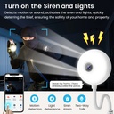 Tuya Wifi USB Mini Camera 3MP Advanced Security Camera With Motion Detection And Two-Way Audio HD Camera