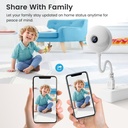 Tuya Wifi USB Mini Camera 3MP Advanced Security Camera With Motion Detection And Two-Way Audio HD Camera