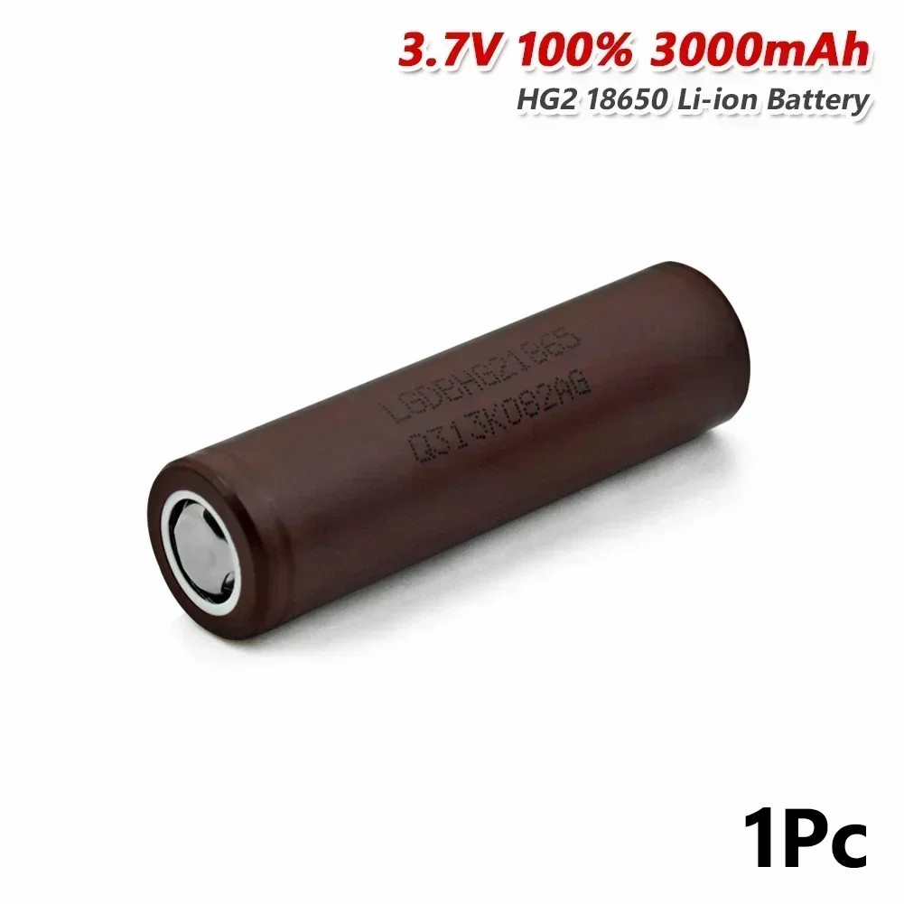 LG HG2 3000mAh 18650 high-capacity Discharge 20A 3.7v charging power lithium battery