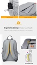 Multifunctional Business Notebook Backpack USB Charging Waterproof Film Men's Back bag Casual Bag