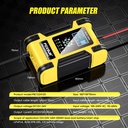 FOXSUR 7-STAGE Smart Car Battery Charger 12V 12A 24V 6A Automotive Motorcycle Boat LiFePO4 AGM GEL Lithium Lead Acid Fast Repair Desulfator