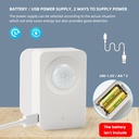 Tuya WiFi PIR Motion Sensor Human Body Movement Infrared Sensor Wireless Smart Life APP Home Security Alarm System