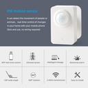 Tuya WiFi PIR Motion Sensor Human Body Movement Infrared Sensor Wireless Smart Life APP Home Security Alarm System