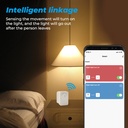 Tuya WiFi PIR Motion Sensor Human Body Movement Infrared Sensor Wireless Smart Life APP Home Security Alarm System