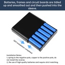 5V 9V 12V 60W Output 6x 18650 Battery UPS Uninterrupted Power Supply DIY Power Bank Box