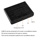 5V 9V 12V 60W Output 6x 18650 Battery UPS Uninterrupted Power Supply DIY Power Bank Box