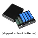 5V 9V 12V 60W Output 6x 18650 Battery UPS Uninterrupted Power Supply DIY Power Bank Box