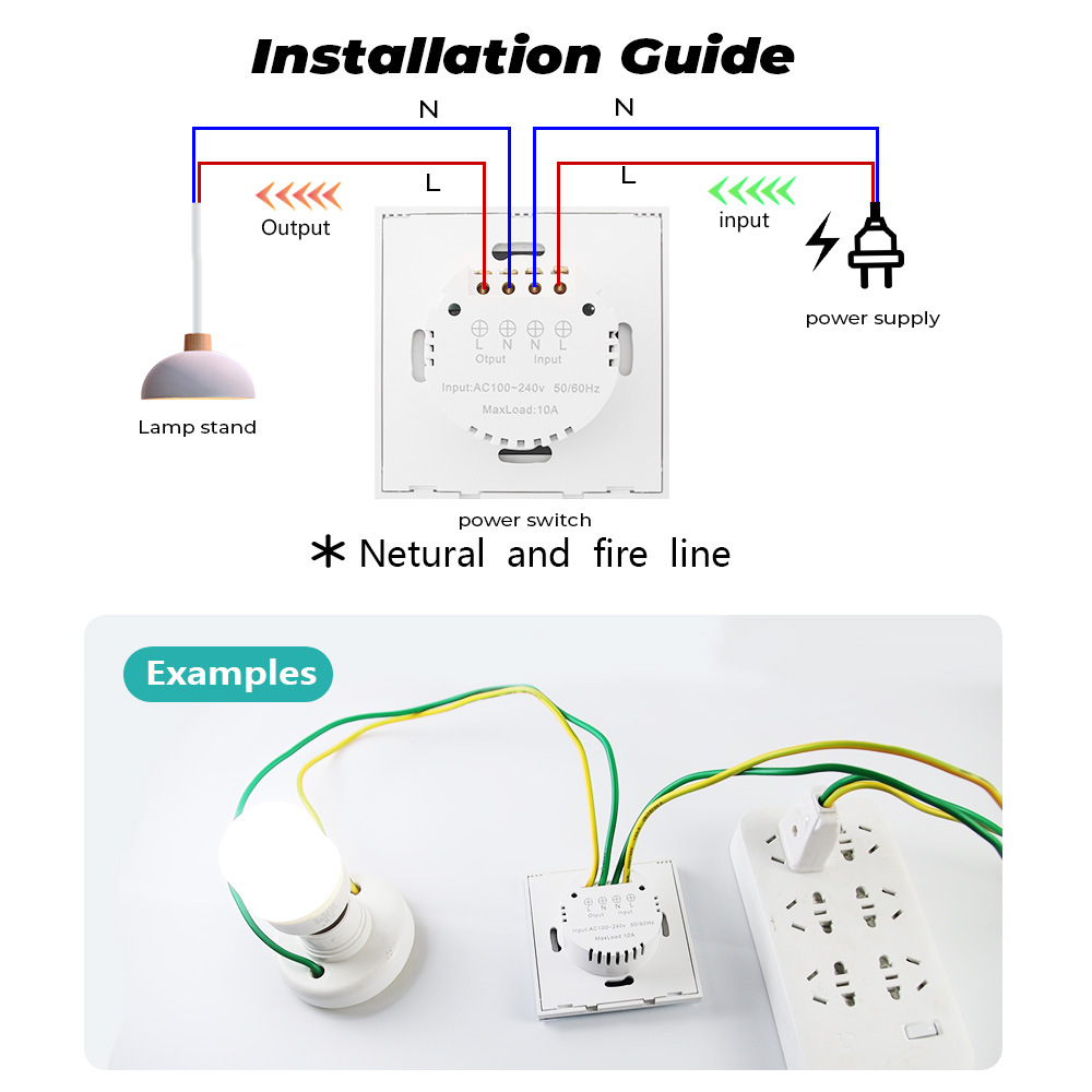 Wall infrared sensor wave switch light IR Motion Activated Wave Sensing Switch On Off Lamp