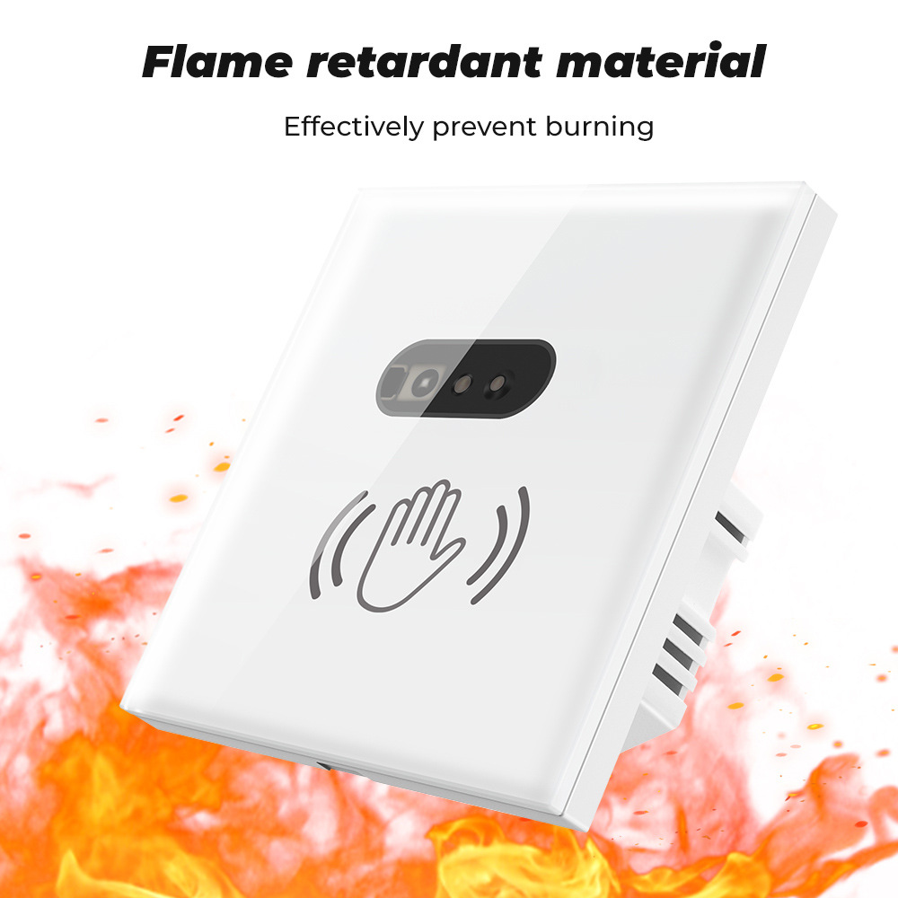 Wall infrared sensor wave switch light IR Motion Activated Wave Sensing Switch On Off Lamp