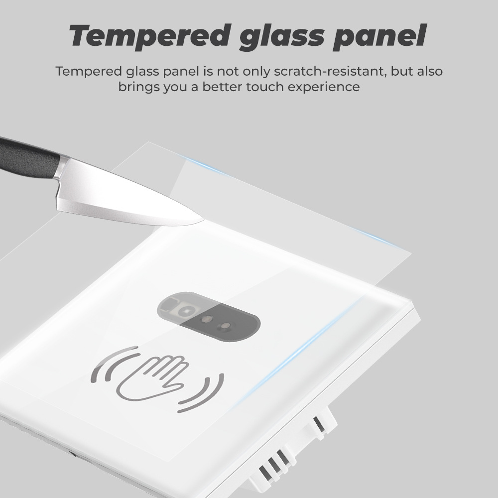 Wall infrared sensor wave switch light IR Motion Activated Wave Sensing Switch On Off Lamp