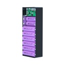 Detachable QC3.0 PD LCD Display DIY 16x18650 Power Bank Battery CASE, (Without Batteries), Detachable design