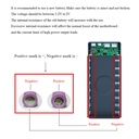 Detachable QC3.0 PD LCD Display DIY 16x18650 Power Bank Battery CASE, (Without Batteries), Detachable design