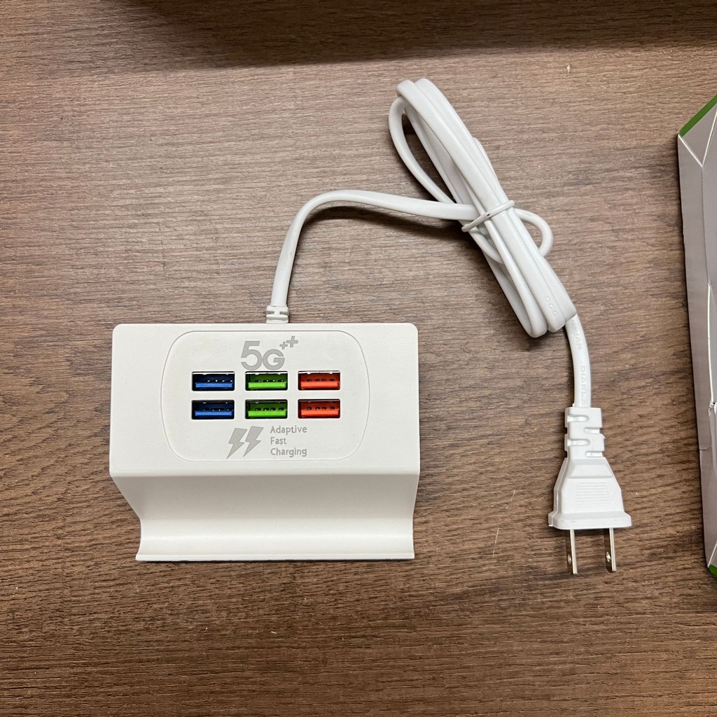 mobile phone 6usb charger bracket multi-function 3a multi-port charging head Android universal socket