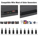 30W Outdoor Folding Solar Panel with USB-C and DC Outputs Photovoltaic Portable Monocrystalline Silicon Panel