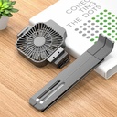 Portable Laptop Stand With Cooling Fan Foldable Stand Adjustable Aluminum Alloy Notebook Holder