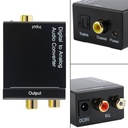 Digital to analog audio coaxial converter fiber optic to analog spdif