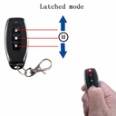 DC 9V-72V 10A RF 433MHz 2-way control RF Remote Control Switch